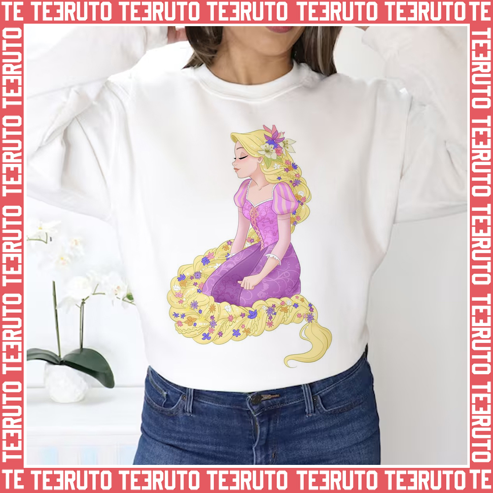 Angled Princess Rapunzel Disney Collection Unisex Sweatshirt
