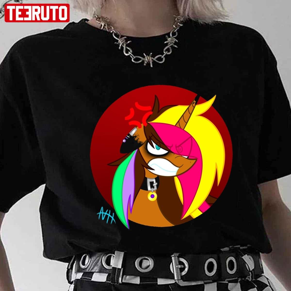 Angry Alicorn Icon Unisex T-Shirt