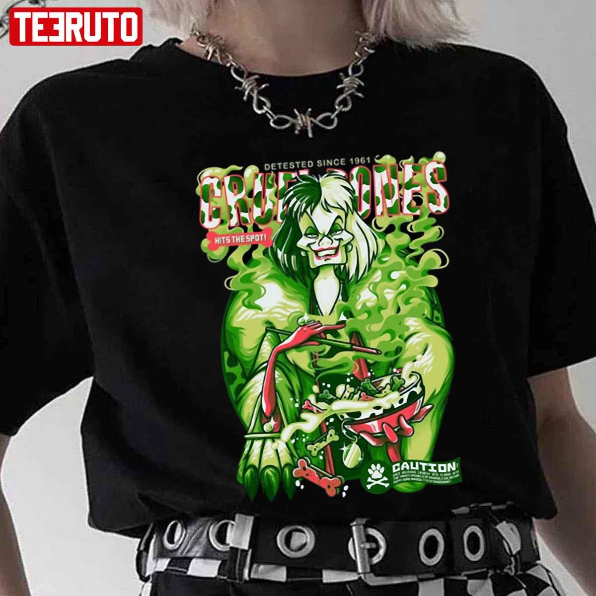 Army Tv Show Cruella Bones Design Unisex T-Shirt