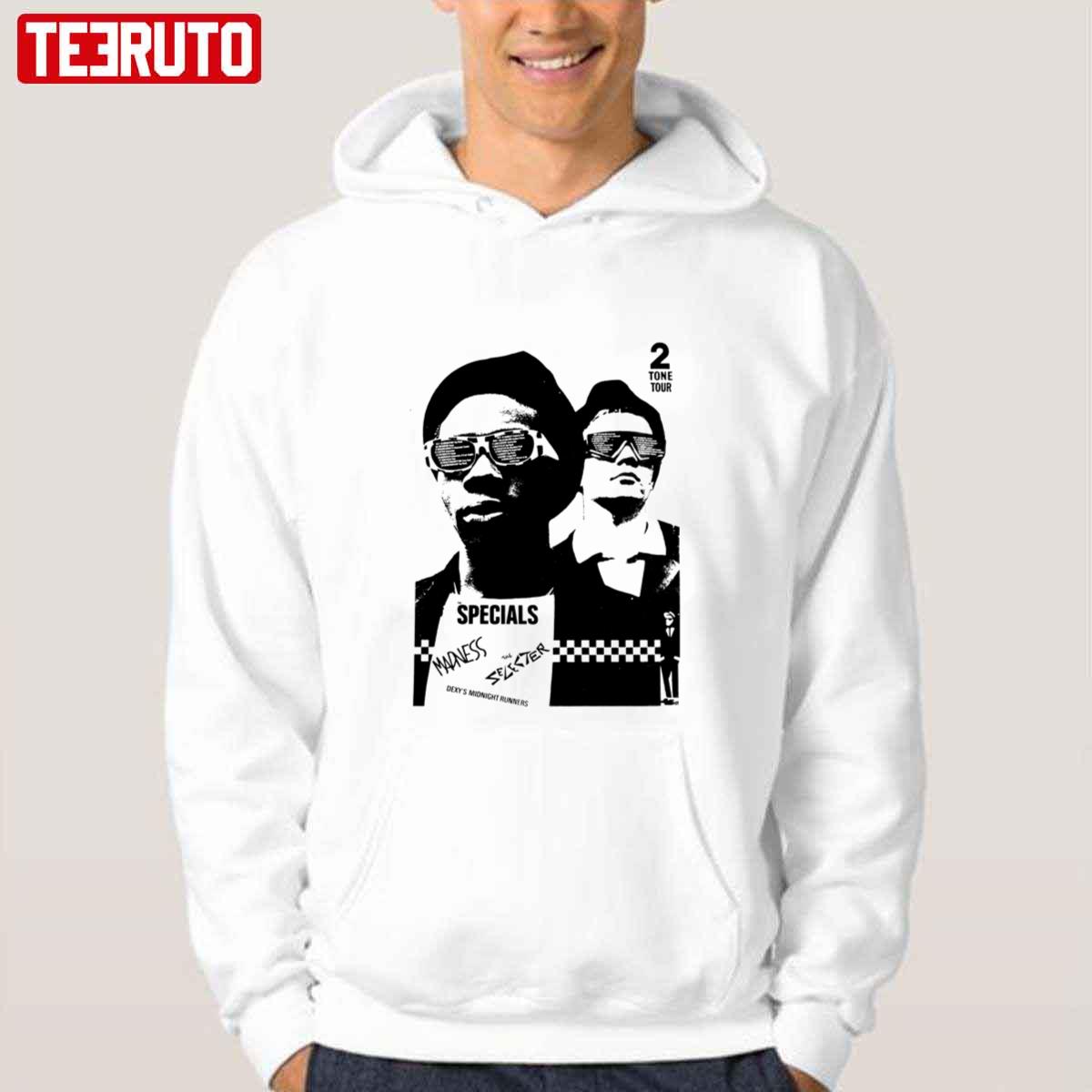 Art Specials Band 2 Tone Tour Unisex Hoodie