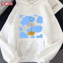 Artist Merch BTS RM Life Goes On Fish Chimes Unisex Hoodie
