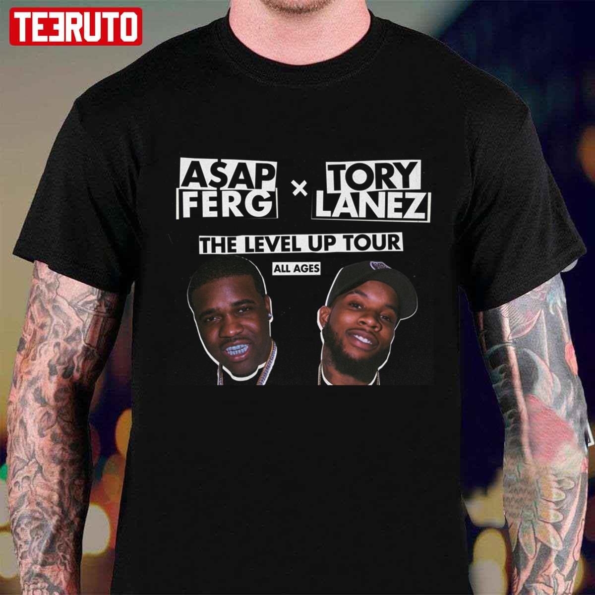 Asap Ferg X Tory Lanez The Level Up Tour Unisex T-Shirt