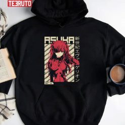 Asuka Langley Graphic Neon Genesis Evangelion Unisex Hoodie