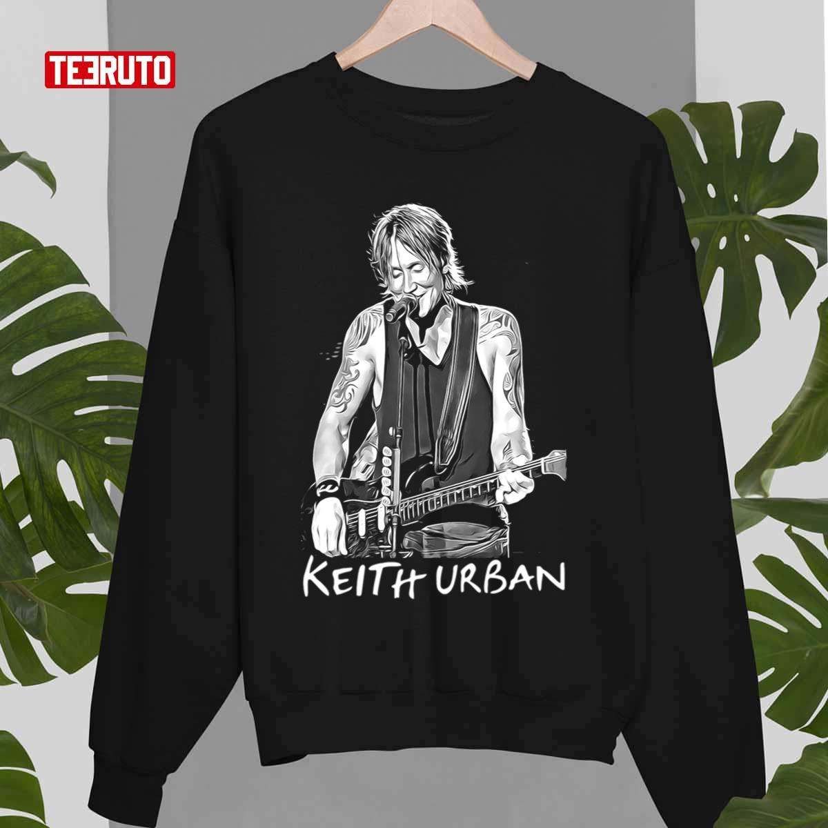 Australian-American Musician Keith Urban Sketch Fanart Unisex Sweatshirt