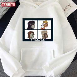 Awaken My Pillaz JoJo’s Bizarre Adventure X Gorillaz Unisex Hoodie