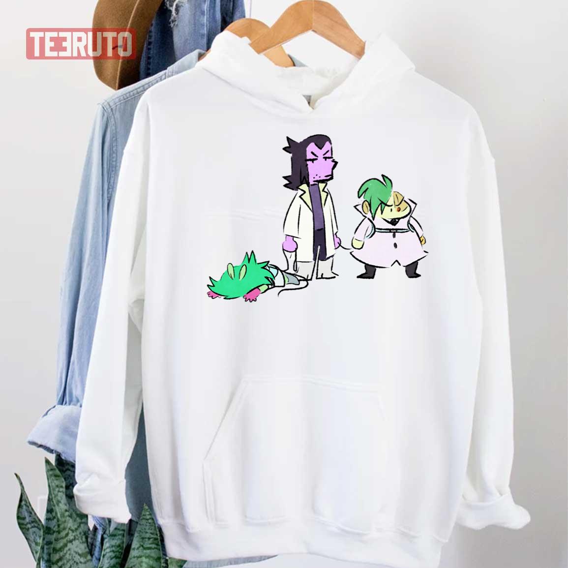 Baby Leash Boyfriend Leash Ok Ko Let’s Be Heroes Unisex Hoodie