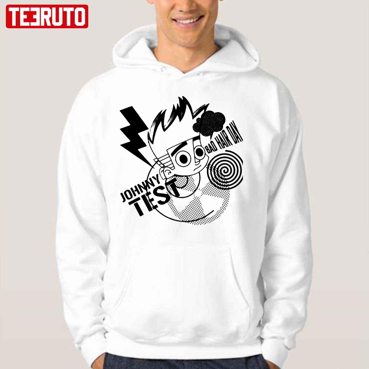 Bad Hair Day Johnny Test Unisex Hoodie