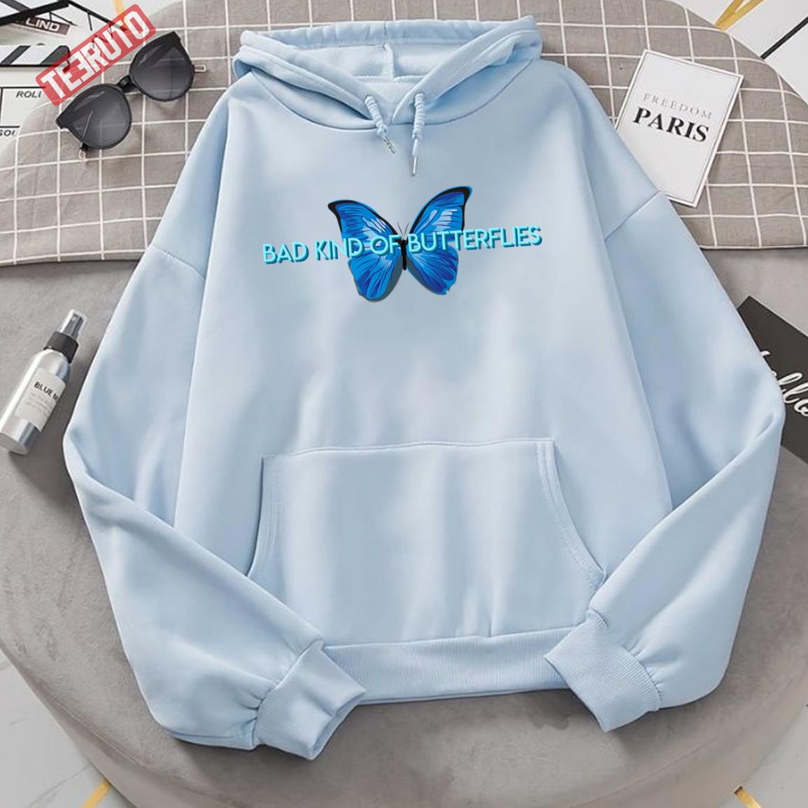 Bad Kind Of Butterflies Camila Cabello Art Unisex Hoodie