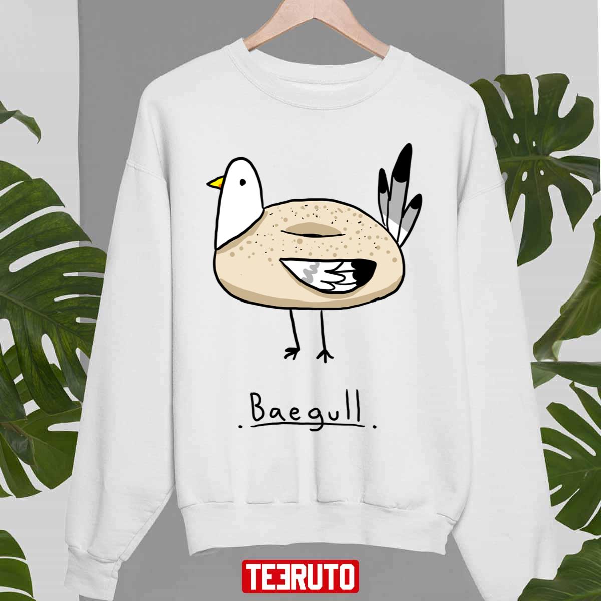 Baegull Funny Seagull Art Unisex Sweatshirt