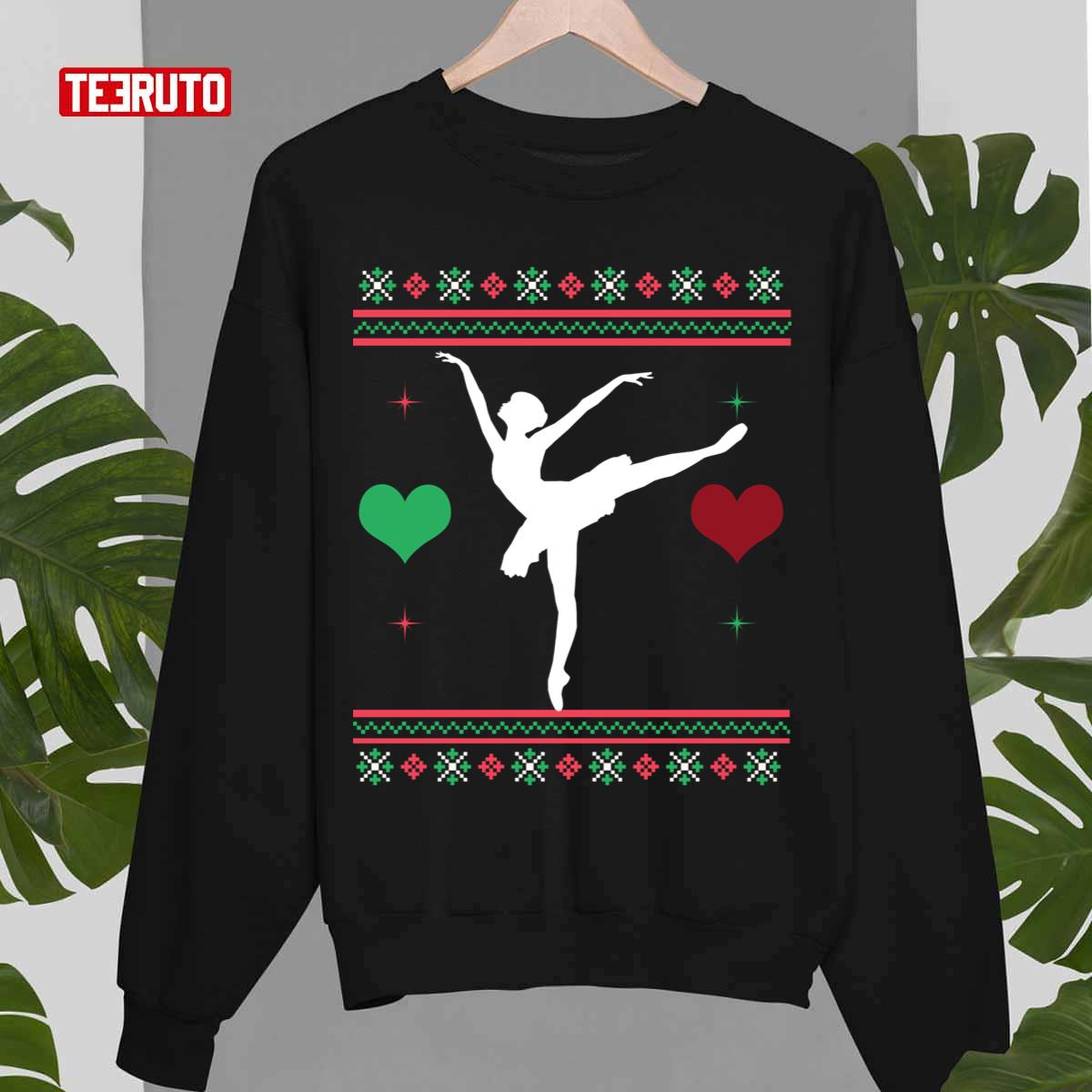 Ballet Ugly Christmas Sweater Xmas Unisex Sweatshirt