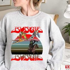 Bandolier Album 1975 Budgie Band Vintage Unisex Sweatshirt