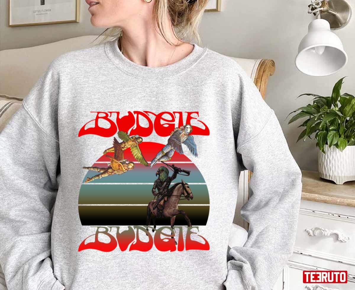 Bandolier Album 1975 Budgie Band Vintage Unisex Sweatshirt - Teeruto