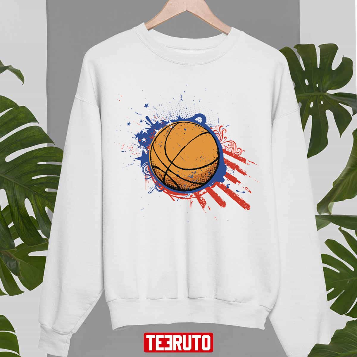 Basketball Ball Unisex Sweatshirt
