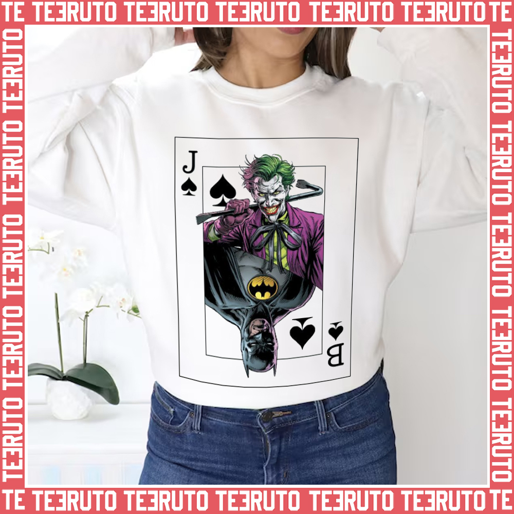 Batman The Three Jokers Card Dc Movie Unisex Sweatshirt