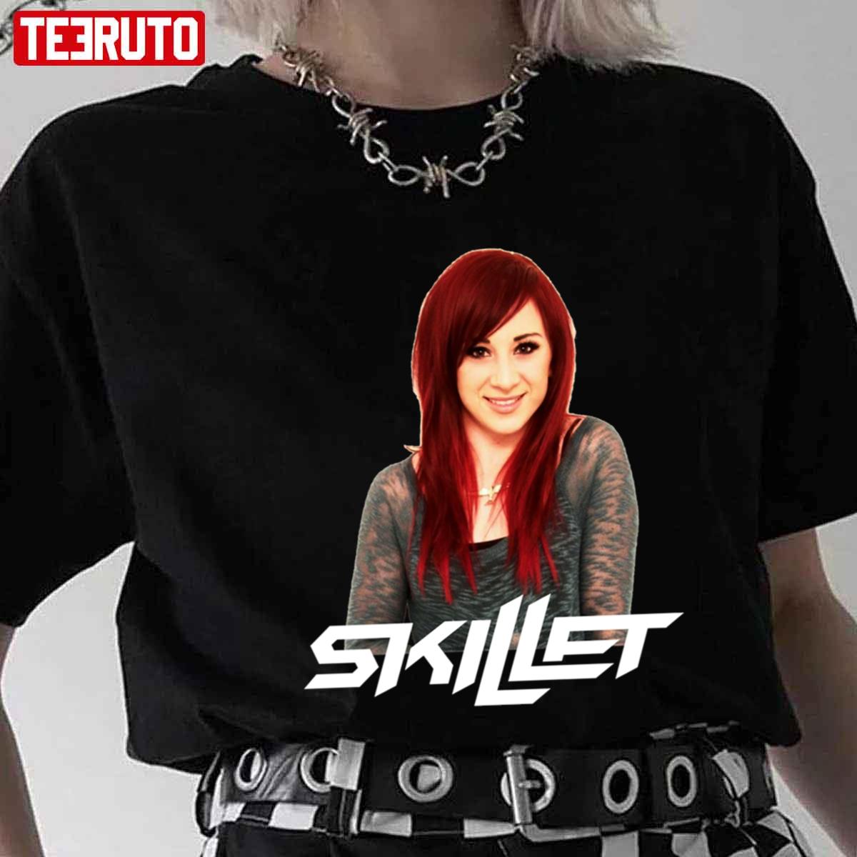 Beautiful Drummer Of Skillet Jen Ledger Unisex T-Shirt