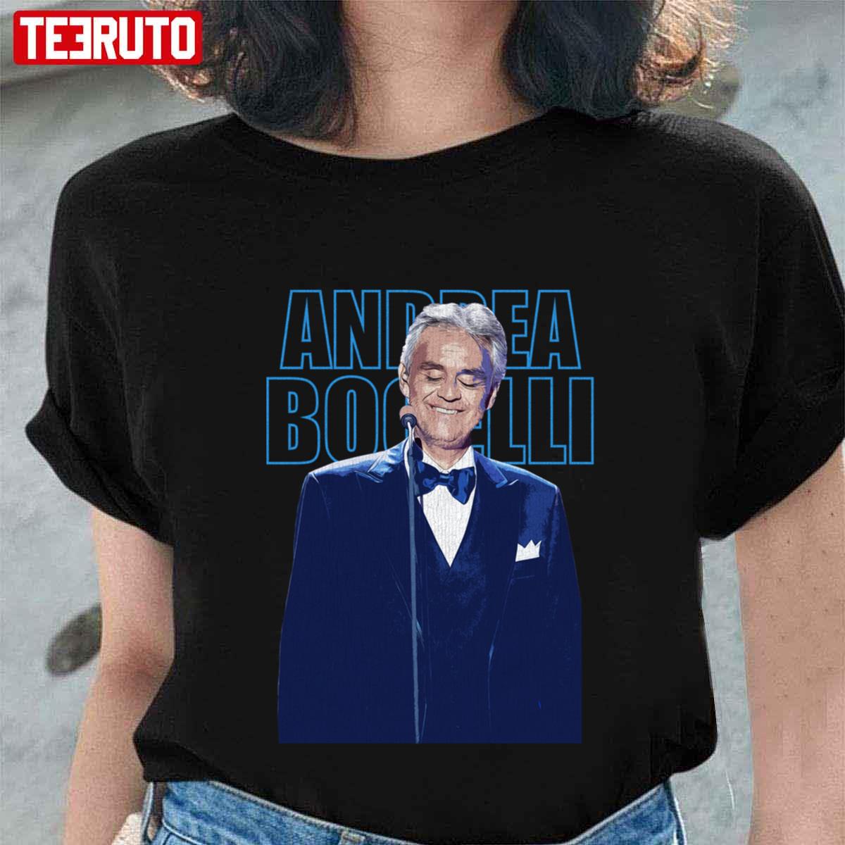 Beloved Tenor Andrea Bocelli Unisex T-Shirt