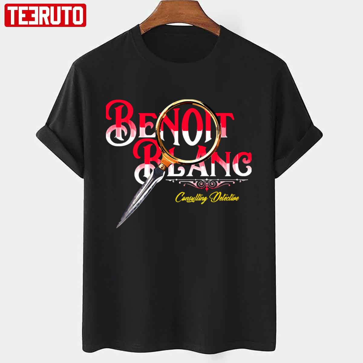 Benoit Blanc Consulting Detective Glass Onion Knives Out Unisex T-shirt