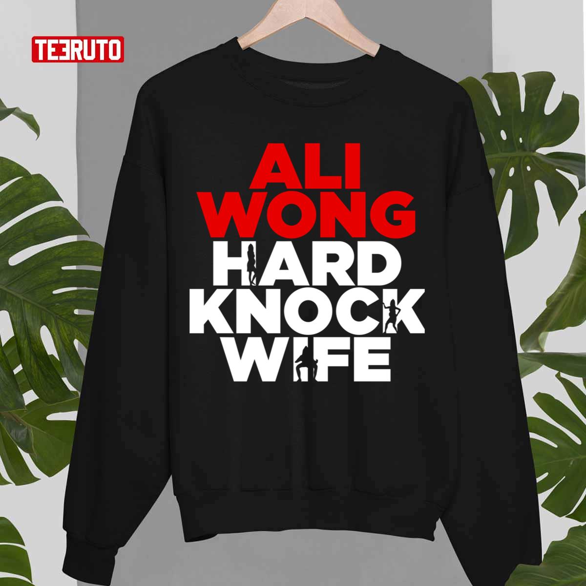 Best Ali Wong Hard Knock Wife Grunge Design Unisex Sweatshirt