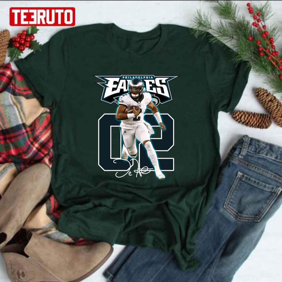 Best Jalen Hurts Football Signature Vintage Retro Perfect Gift Unisex T-Shirt