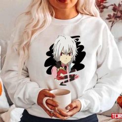 Round Graphic Beyblade Burst Shu Kurenai Unisex Sweatshirt - Teeruto