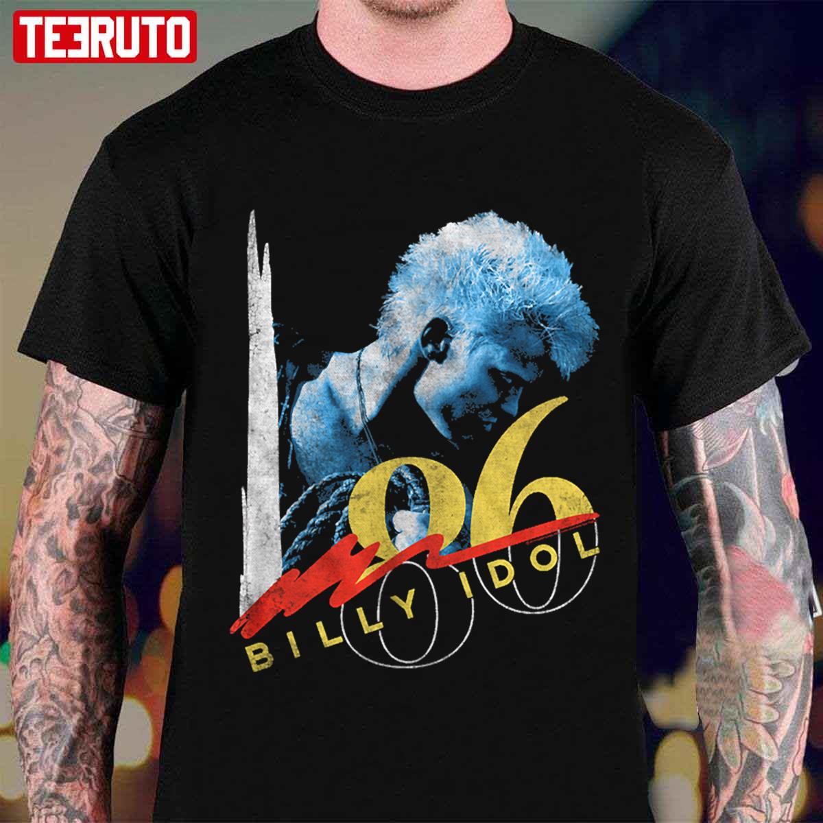 Billy Idol ’86 Tempik Vintage Unisex T-Shirt