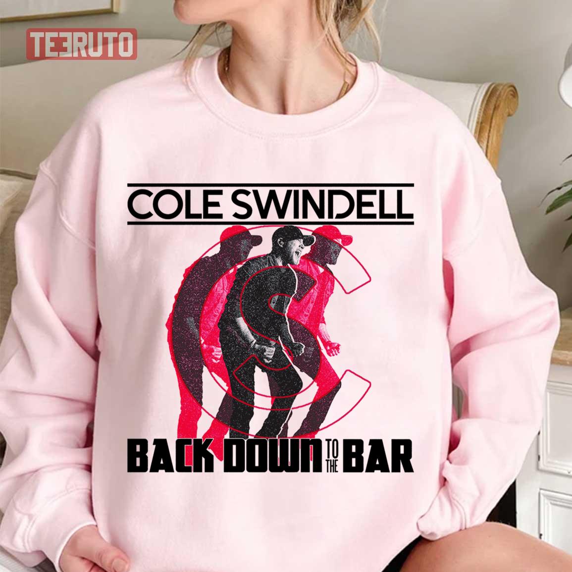 Black Down Bar Cole Swindell Unisex Sweatshirt