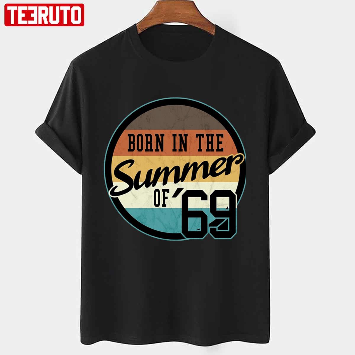 Born In The Summer Of 69 Bryan Adams Vintage Unisex T-Shirt