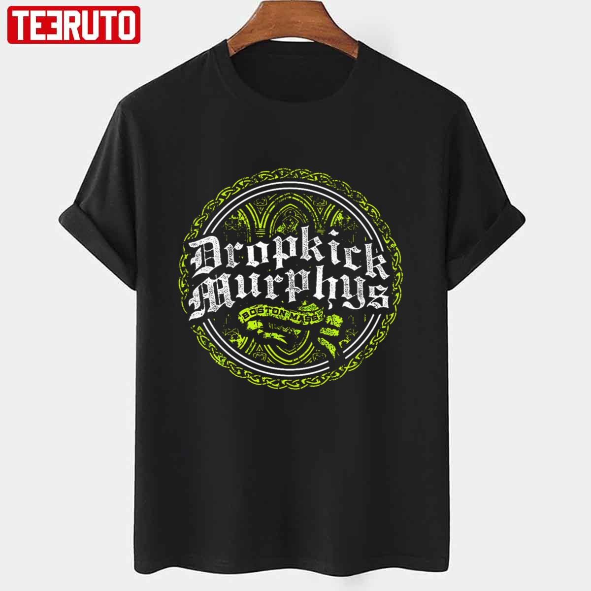 Boston Mass Dropkick Murphys Band Artwork Unisex T-Shirt