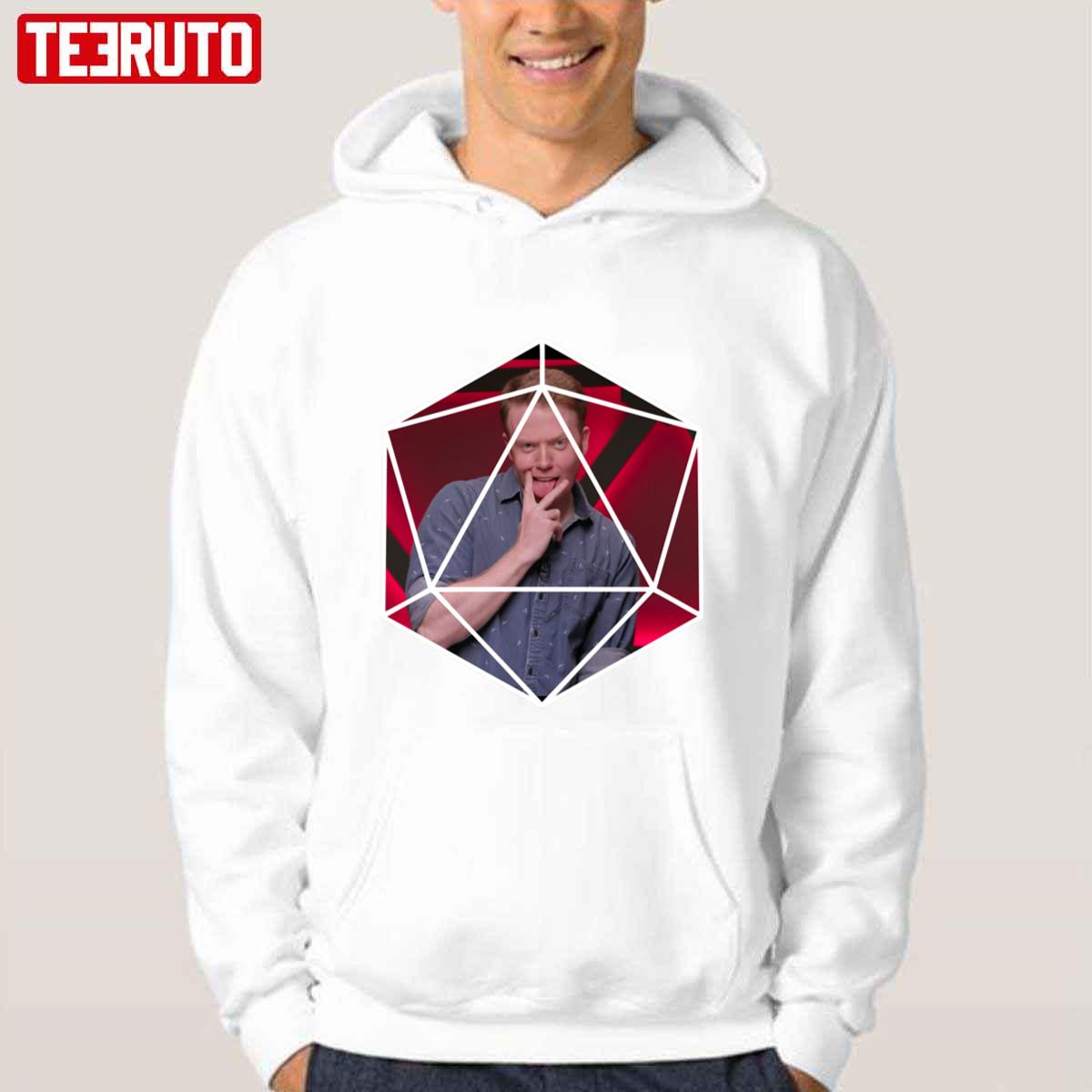 Brennan Lee Mulligan D20 Dice Design Unisex Hoodie