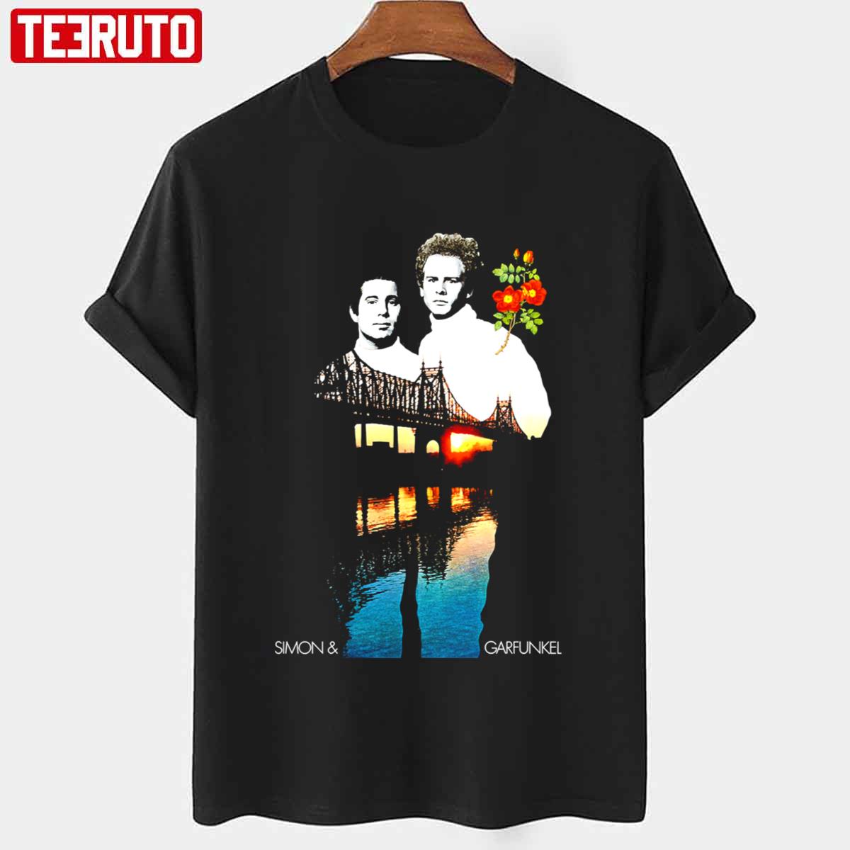 Bridge Over Troubled Water Simon & Garfunkel Paul Simon Art Garfunkel Retro Vintage Unisex T-Shirt