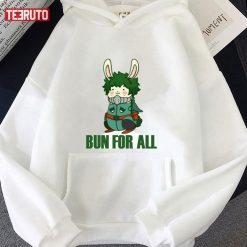 Bun For All Deku Izuku Midoriya My Hero Academia Anime Unisex Hoodie
