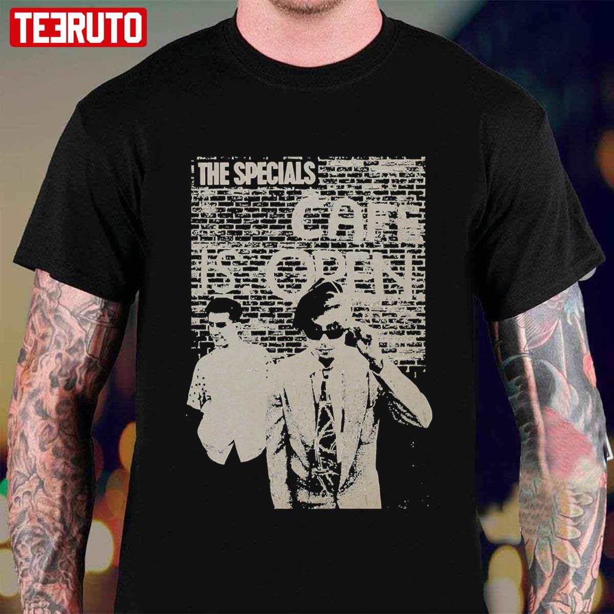 Cafe Is Open The Specials AKA Band Unisex T-Shirt