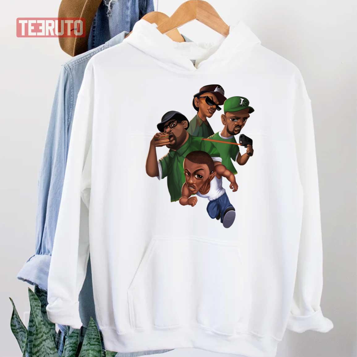 Carica Characters In Grand Theft Auto Gta Unisex Hoodie - Teeruto