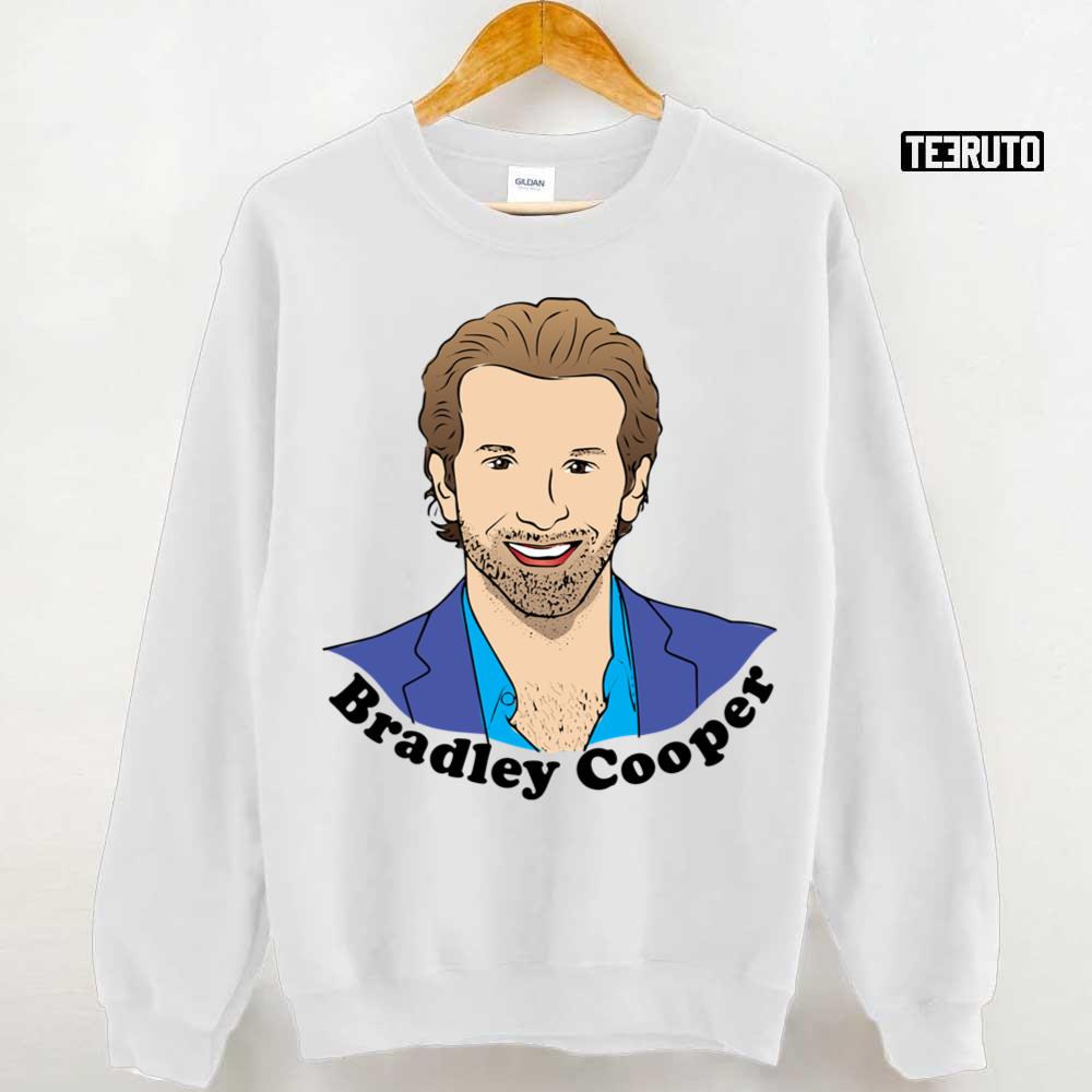 Cartoon Design Bradley Cooper Unisex Sweatshirt