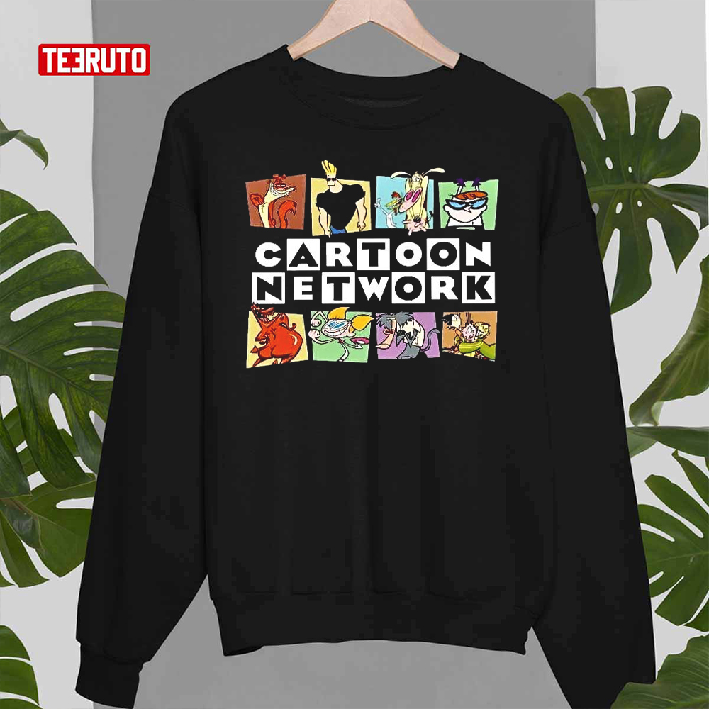 Cartoon Network Classic Logo Animations 90s Unisex Sweatshirt - Teeruto