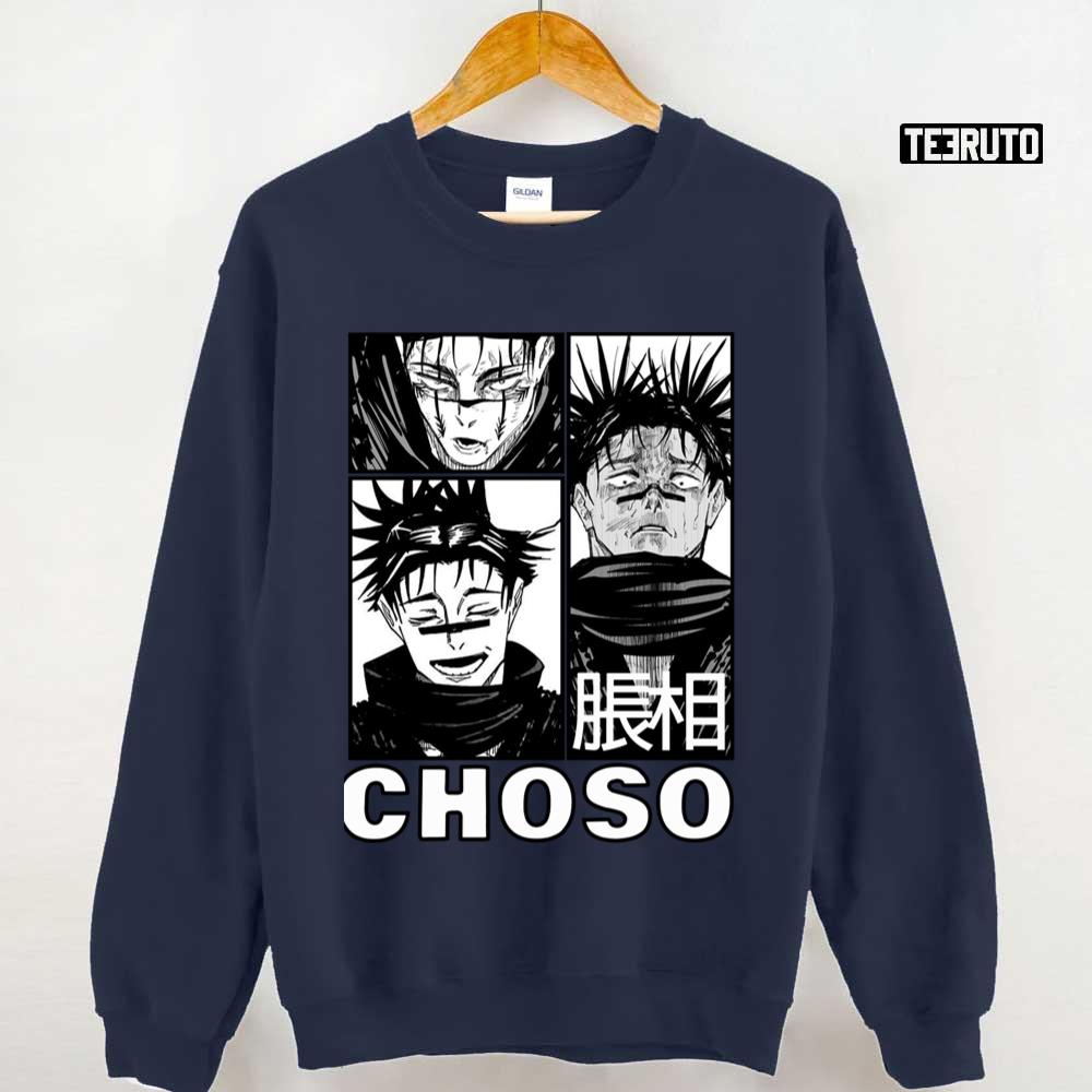 Character Choso Jujutsu Kaisen Movie Jjk Anime Unisex Sweatshirt Teeruto