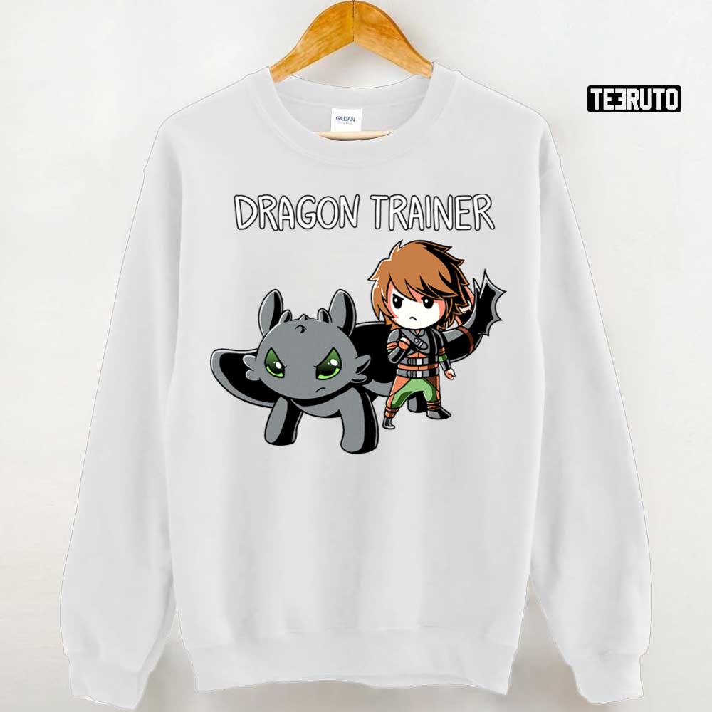 Chibi Design How To Train Your Dragon Characters Unisex Sweatshirt