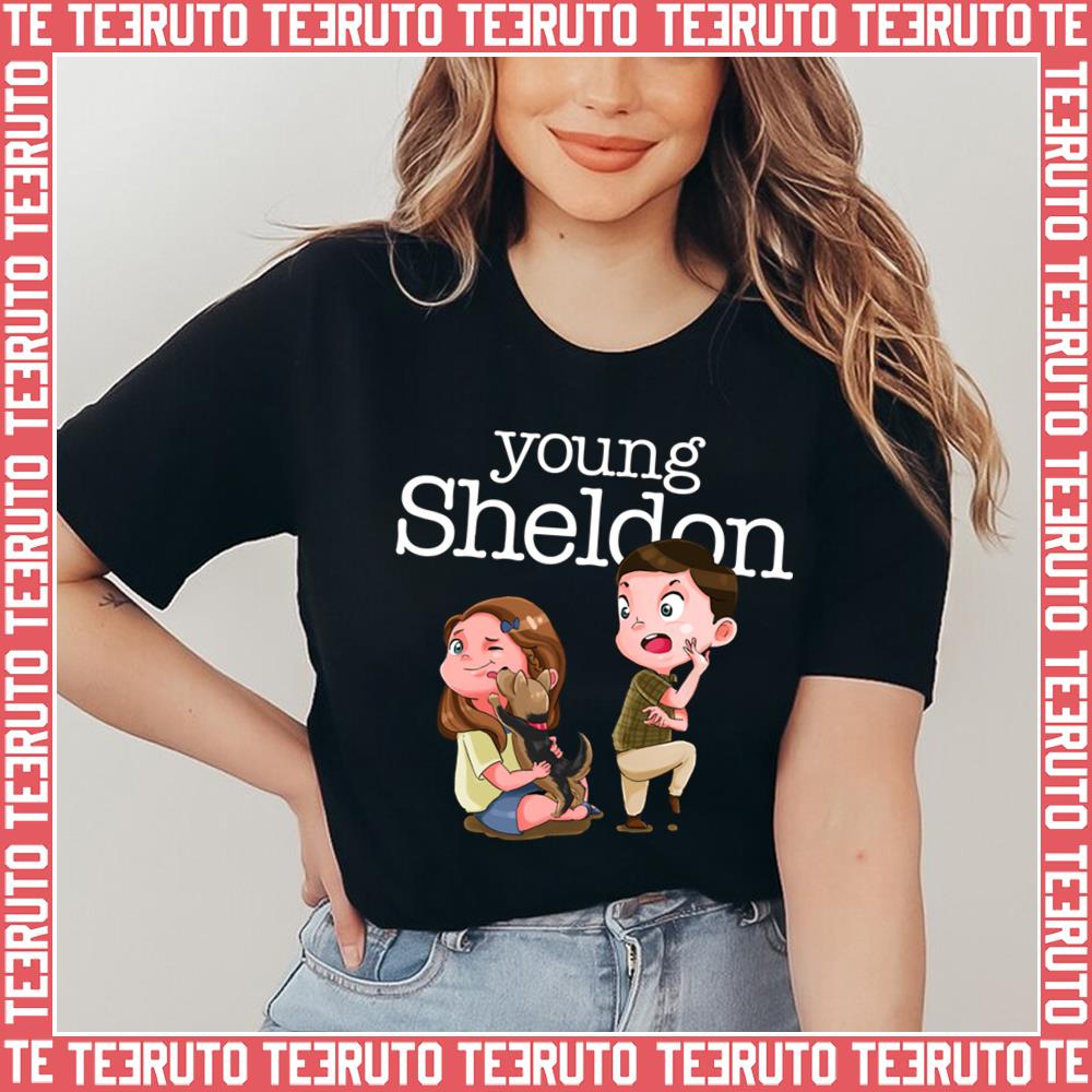 Young Sheldon Family Drama Smart Genius TShirt for Woman Girl