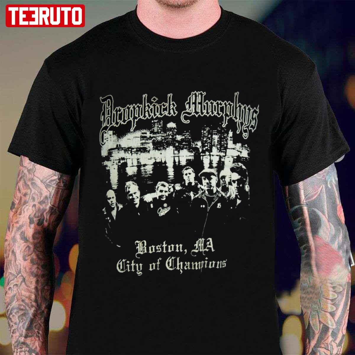City Of Champions Dropkick Murphys Band Rock Unisex T-Shirt