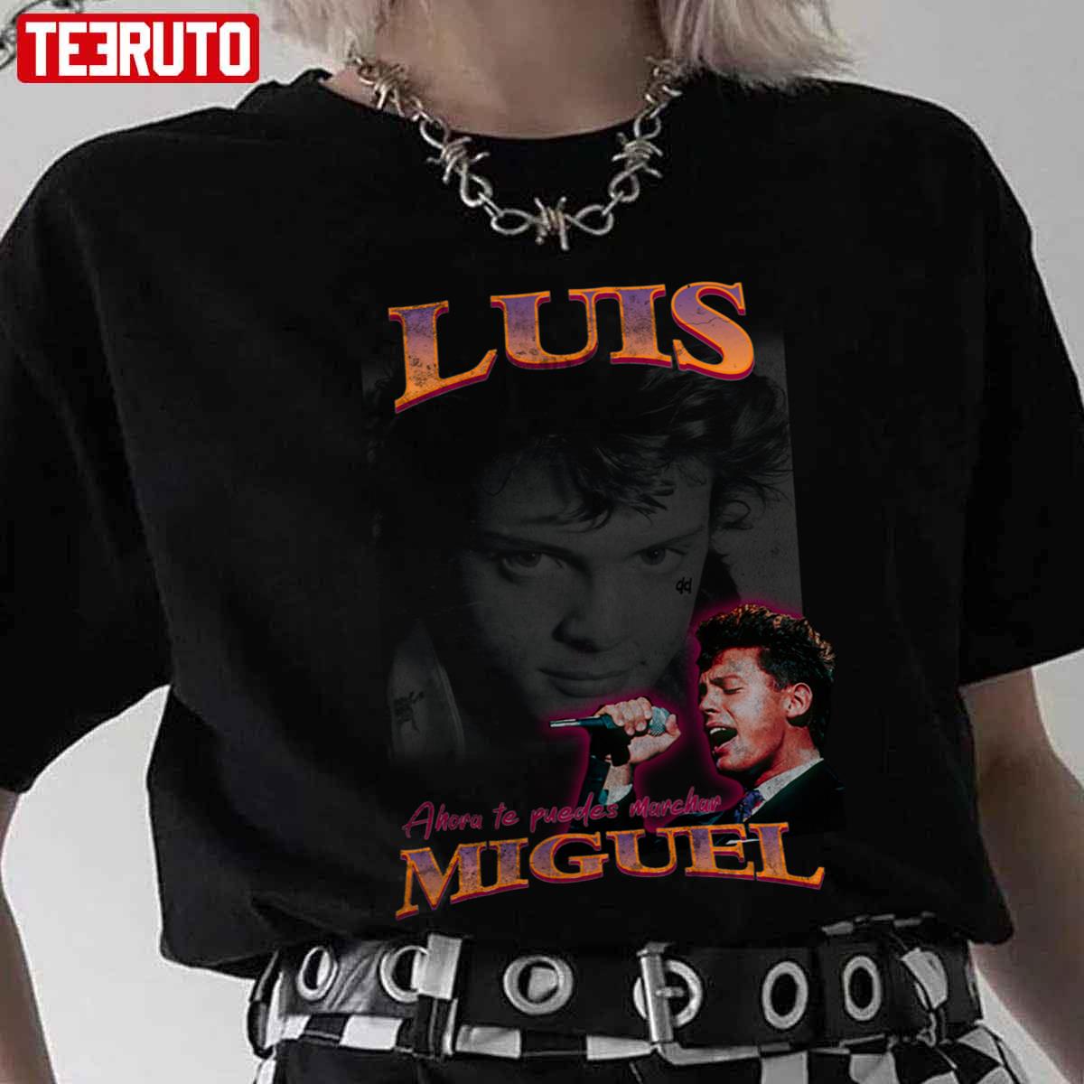 Collage Design Luis Miguel Premium Unisex T-Shirt - Teeruto