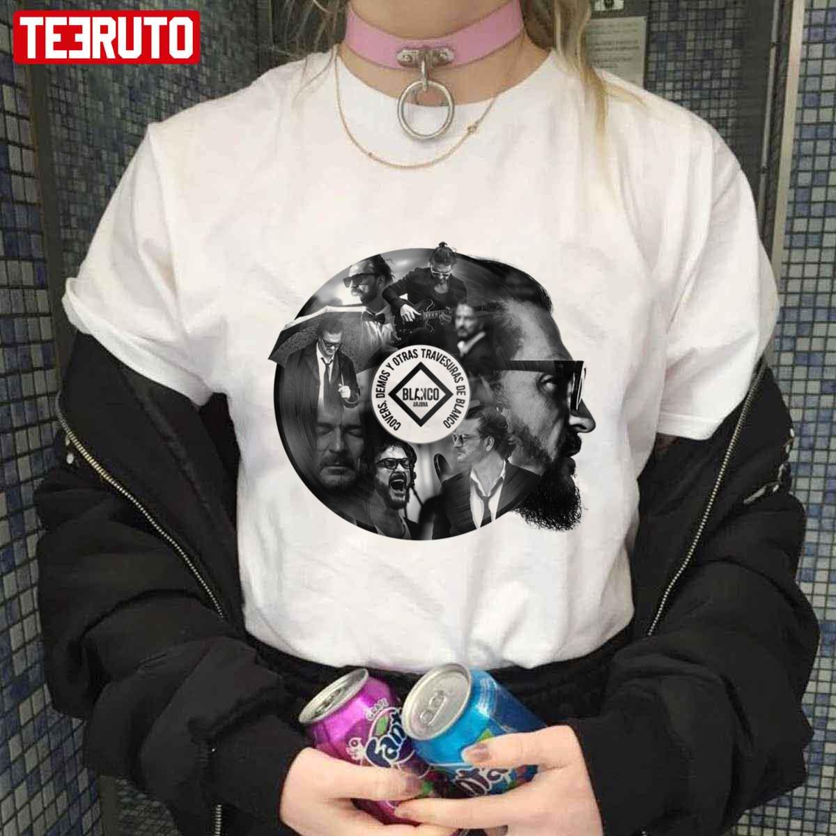 Covers Demos Y Otras Travesuras De Blanco Ricardo Arjona Unisex T-Shirt
