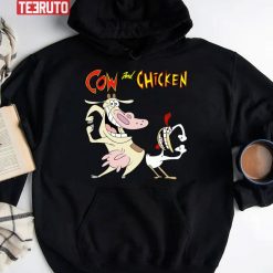 Cow And Chicken Warner Bros Cartoon Unisex Hoodie
