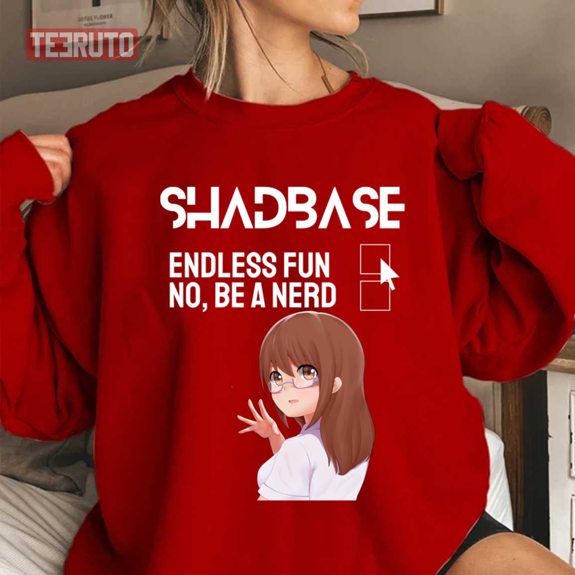Cyberpunk Asian Baby Shadbase Endless Fun No Be A Nerd Unisex Sweatshirt