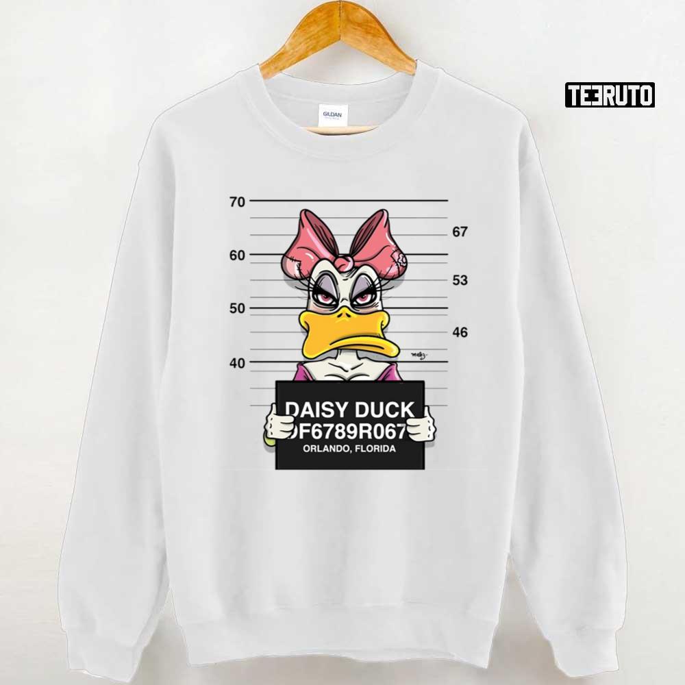 Daisy Duck In Prison Unisex Sweatshirt