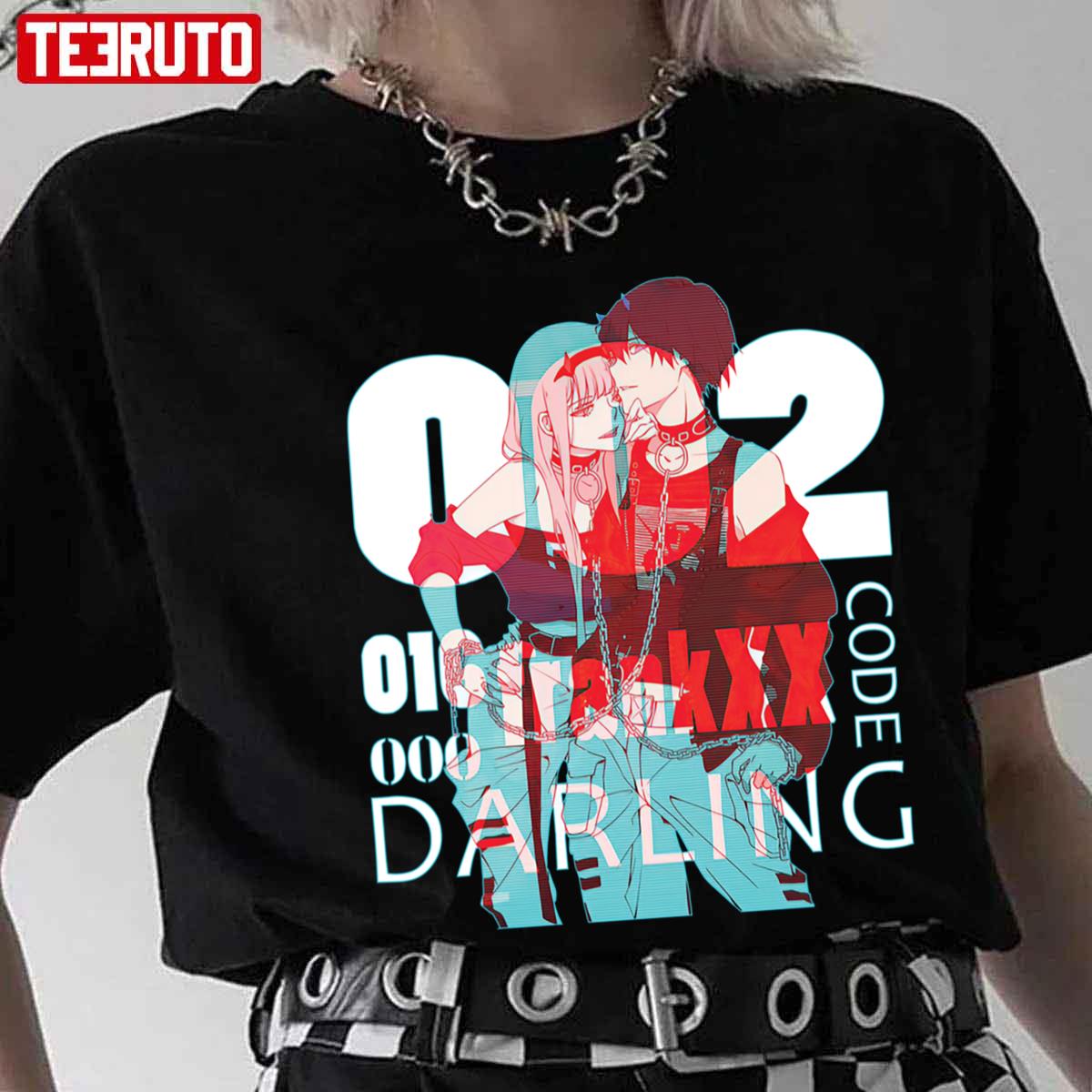 Darling In The Franxx Hiro Zero Two Unisex Hoodie - Teeruto