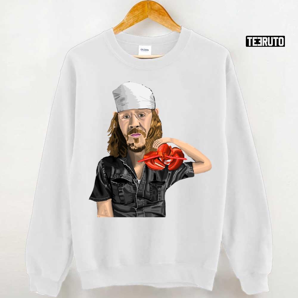 David Foster Wallace Cartoon Active Unisex Sweatshirt