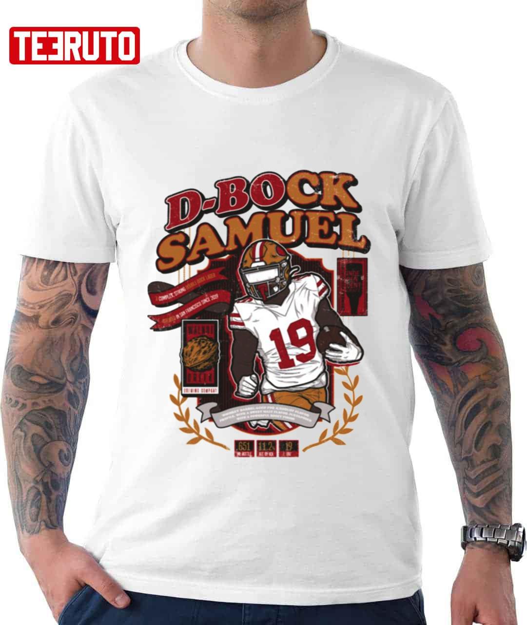 D Bock Samuel #19 Deebo Samuel Jersey Vintage shirt