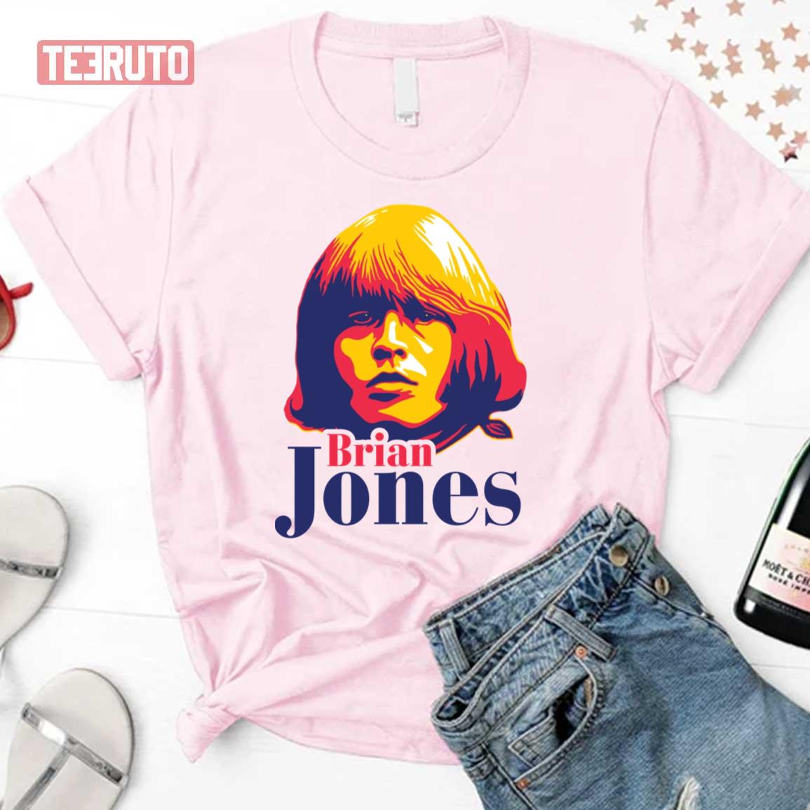 Digital Design Brian Jones Legendary Musician Unisex T-Shirt