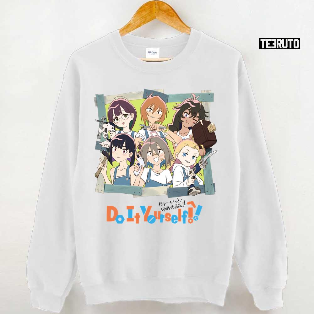 Japanese Do It Yourself Anime Unisex Sweatshirt - Teeruto