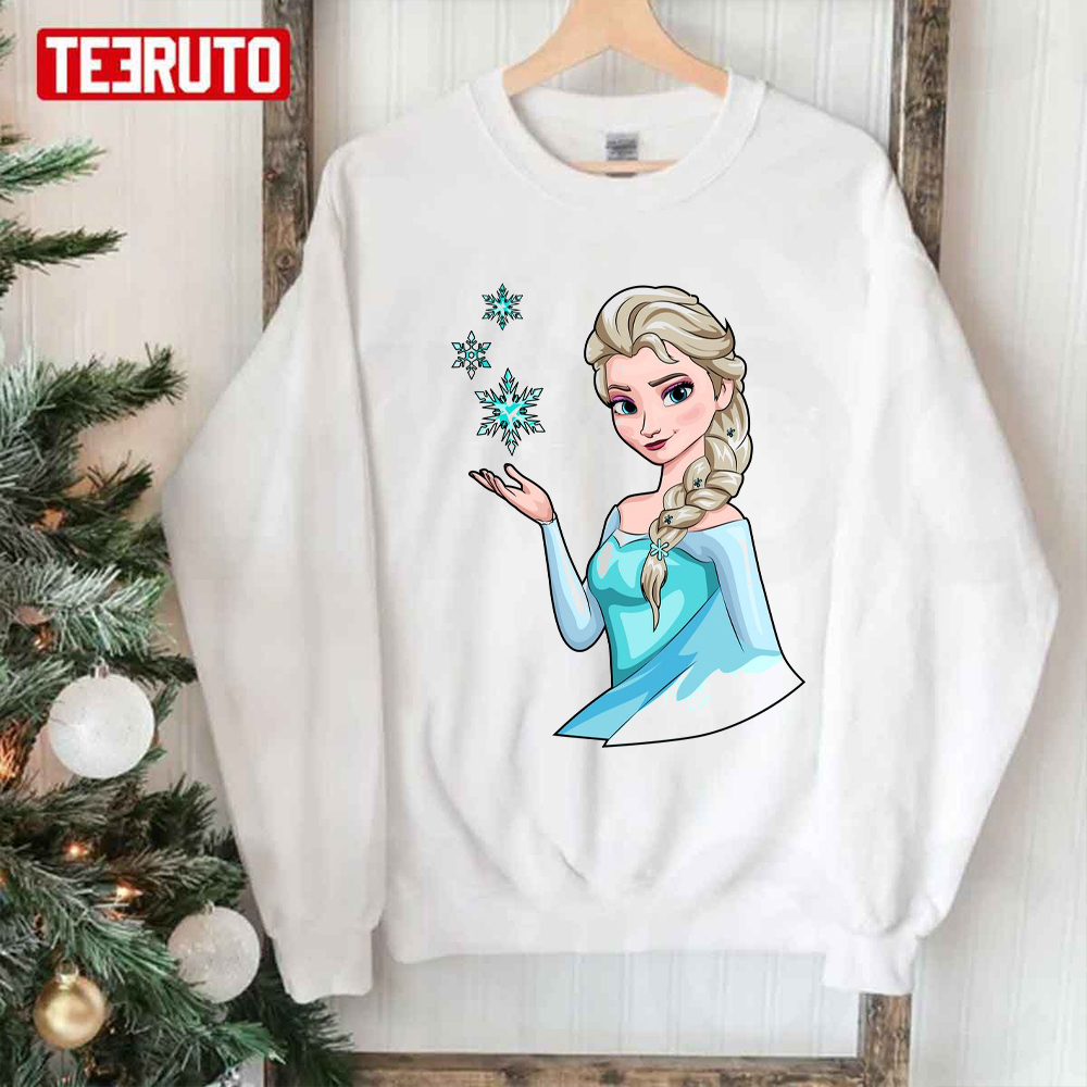 Elsa The Princess In Frozen Disney Cartoon Unisex Sweatshirt